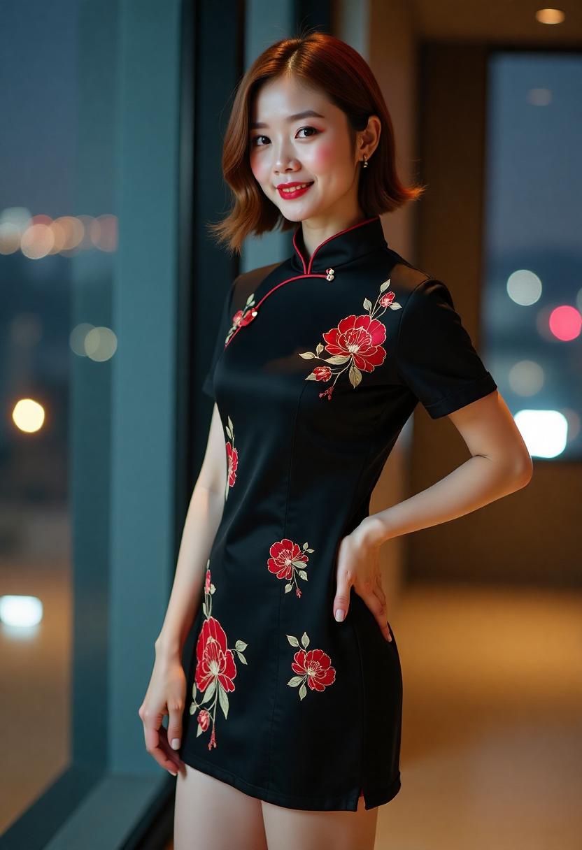 雨后林地里的天幕营地
