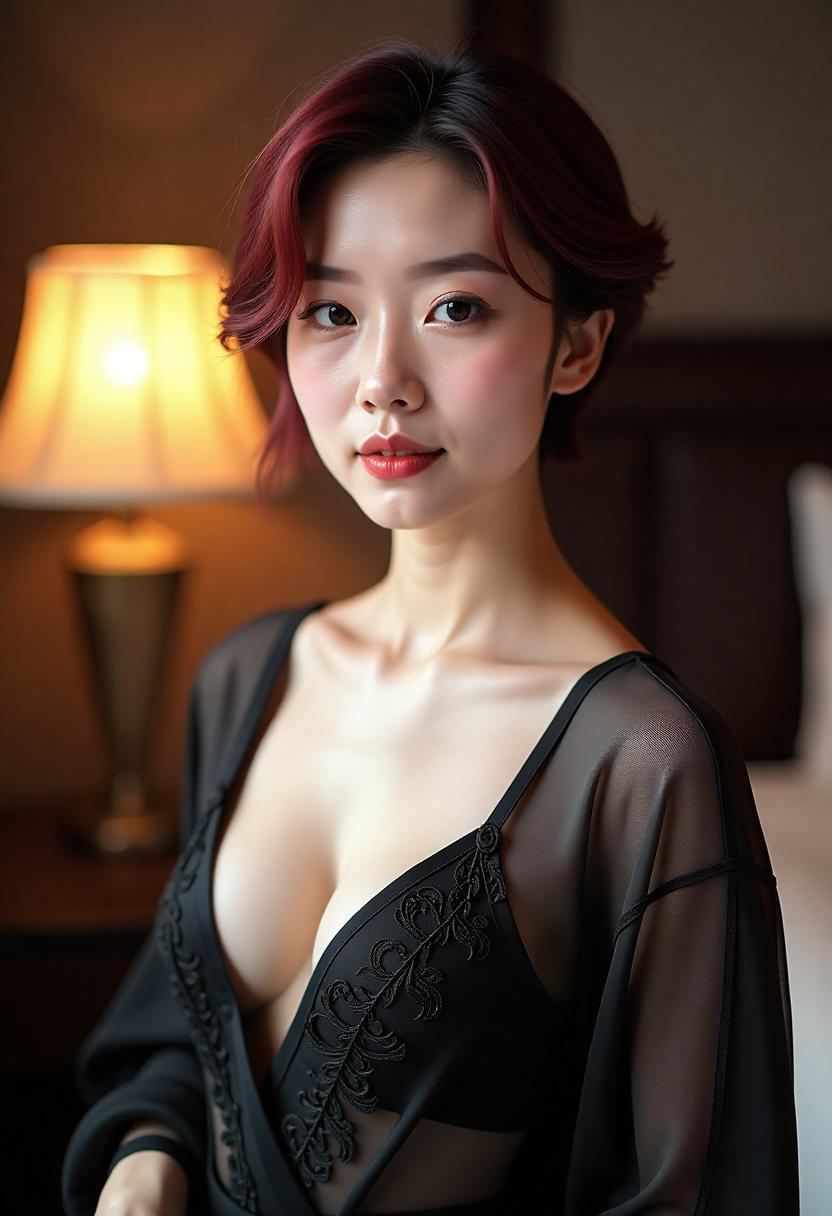 冷雾中的营地与备用保暖衣物